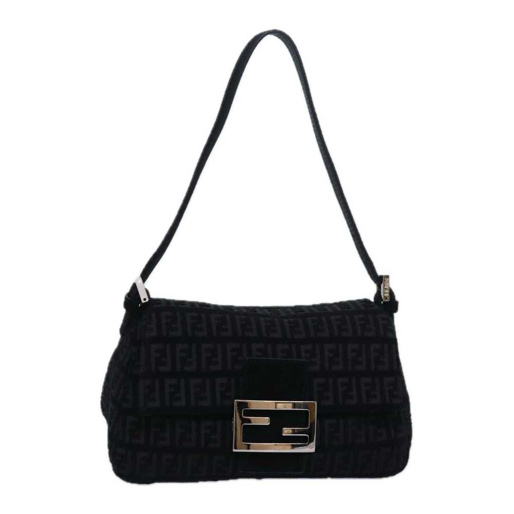 Fendi FENDI Zucchino Canvas Mini Mamma Baguette S… - image 1