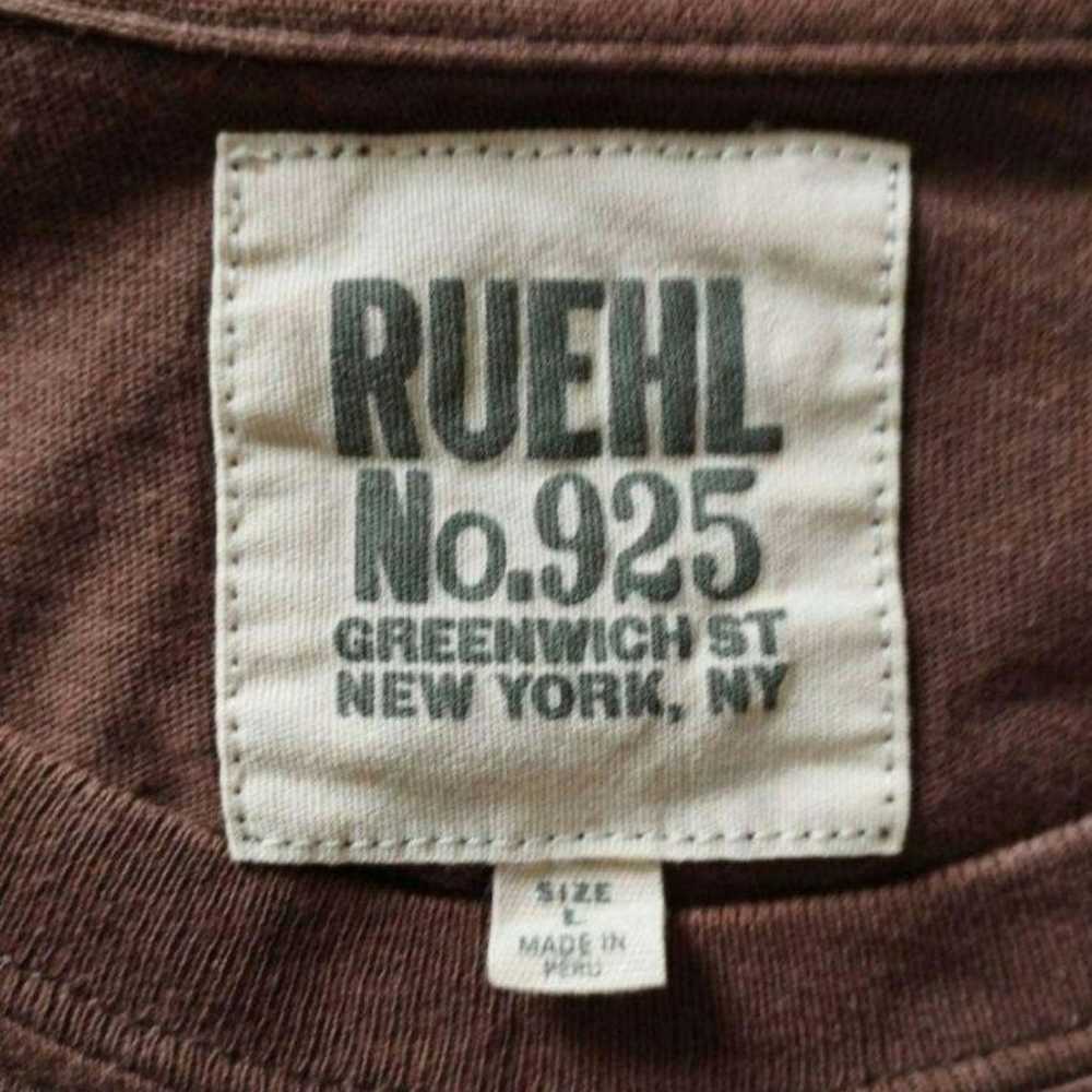 RUEHL No.925 Women's T-shirt Rule Dog Brown L - image 3