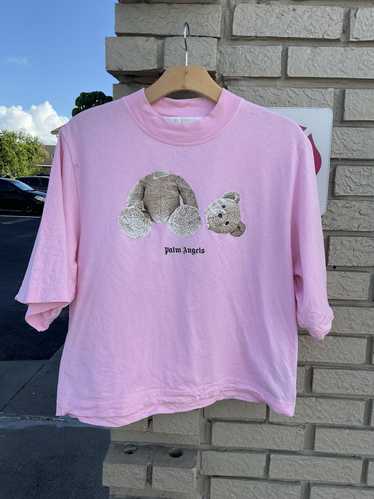 Palm Angels Palm Angels Teddy Bear Crop Top tee Pi