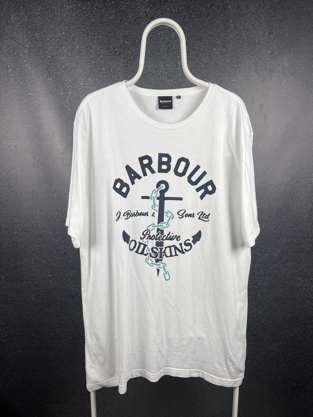 Barbour × Streetwear × Vintage ⚓️Men’s T-Shirt Ba… - image 1