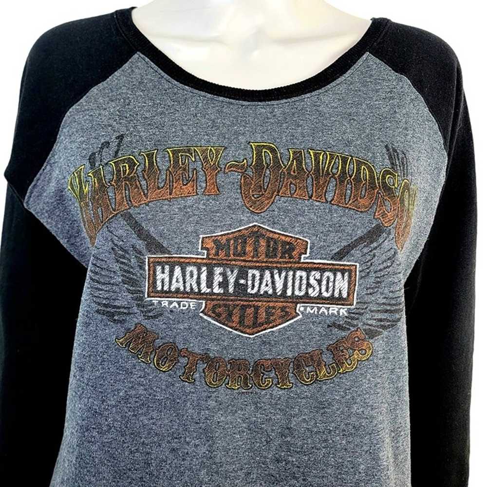 Harley Davidson Motorcycles Sweatshirt Women Larg… - image 1