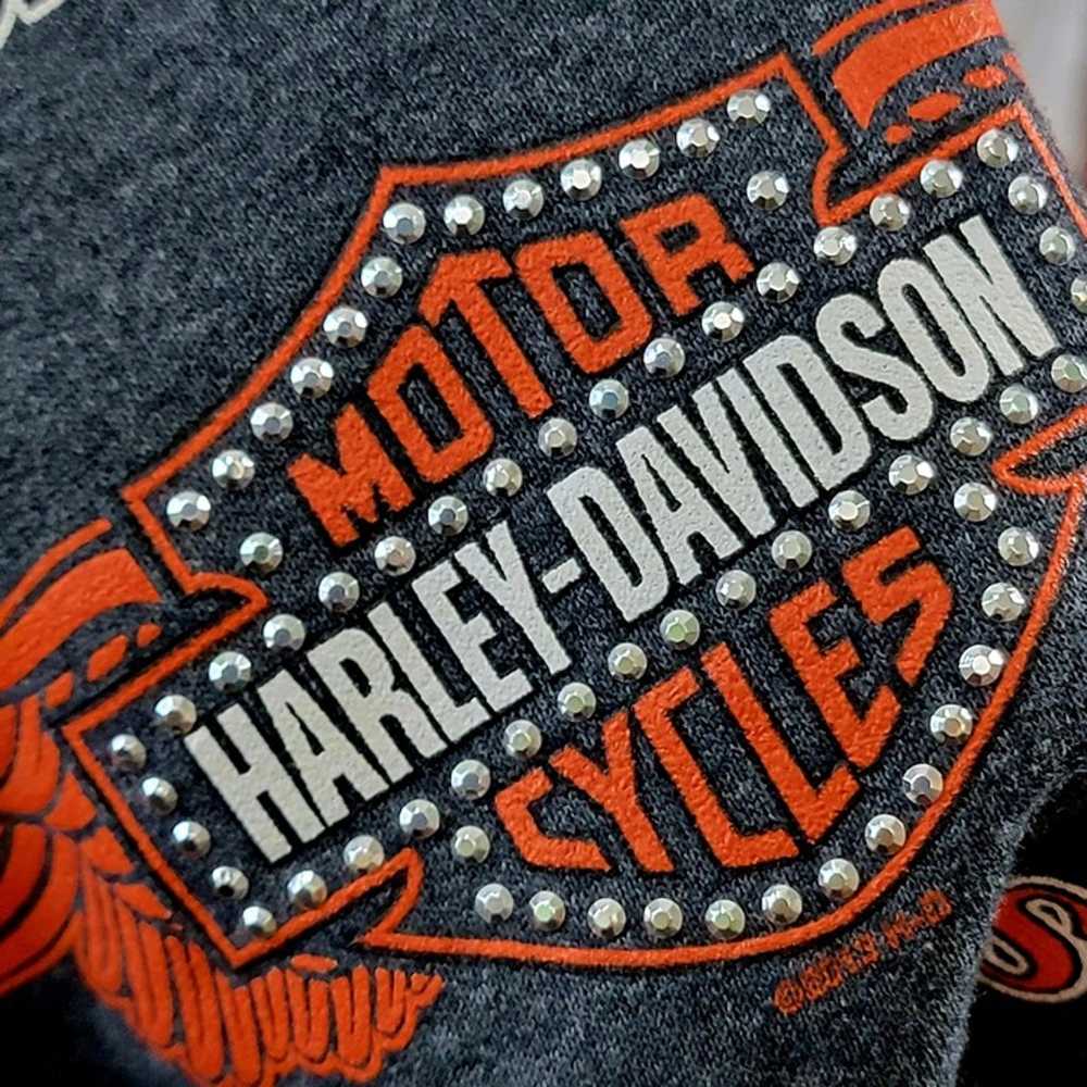 Harley Davidson Motorcycles Sweatshirt Women Larg… - image 9