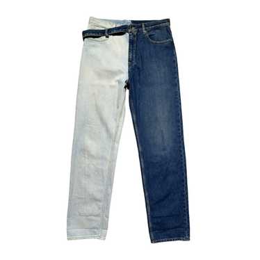 Maison Margiela Two tone Hybrid leg denim - image 1