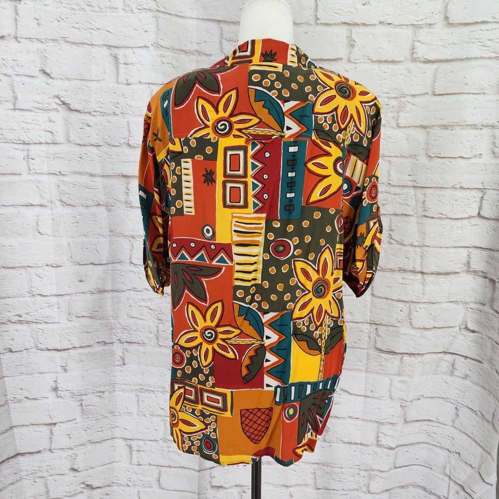 Vintage The Limited 100% Silk Top Women Large 90s… - image 3