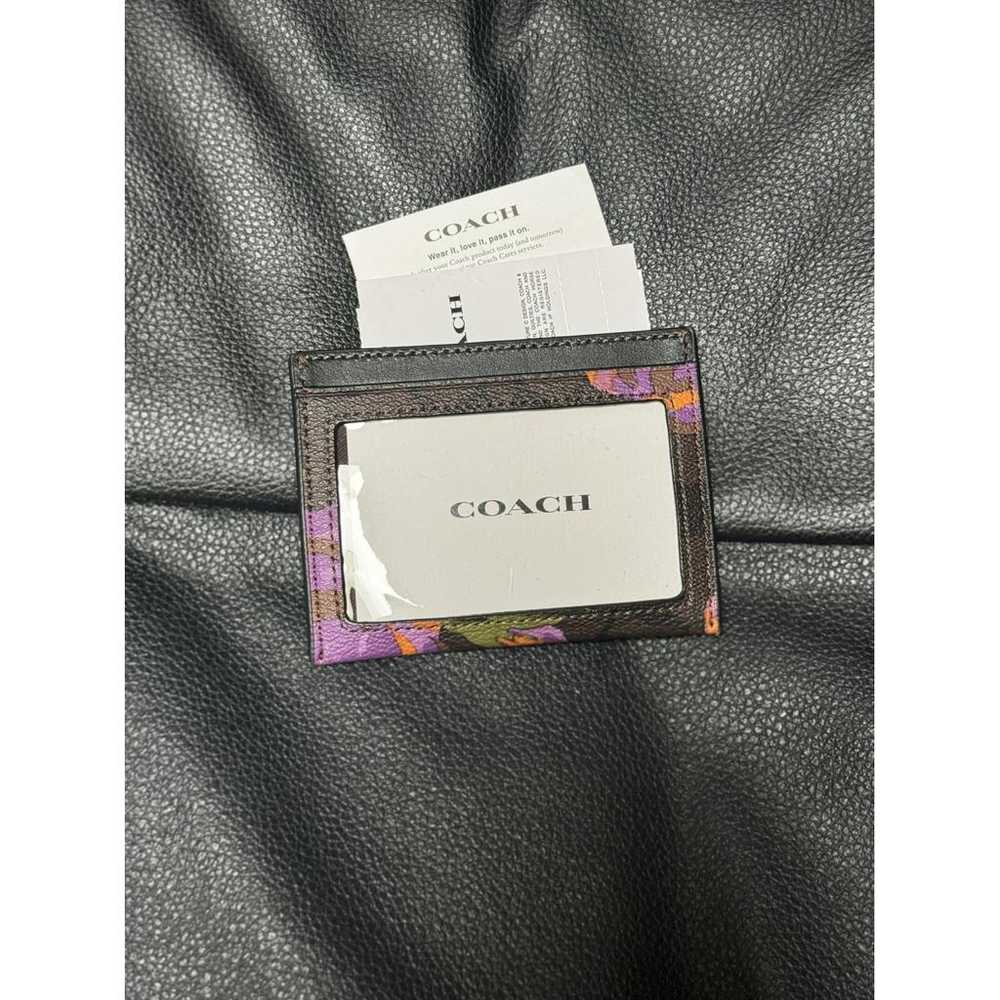 Coach Leather card wallet - image 3