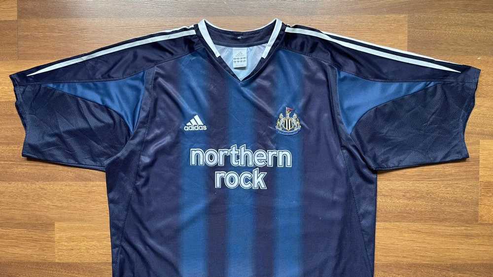 Adidas × Soccer Jersey × Vintage NEWCASTLE ADIDAS… - image 3