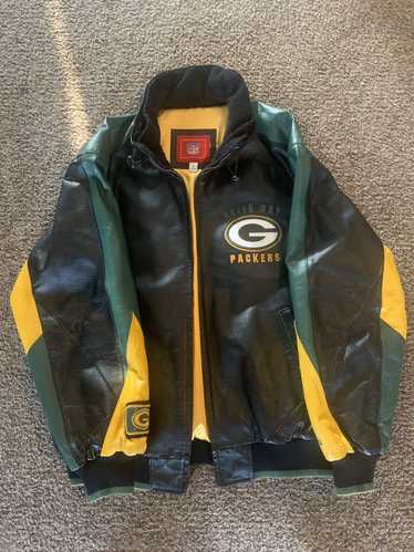 NFL Vintage NFL Leather Green Bay Packers Coat