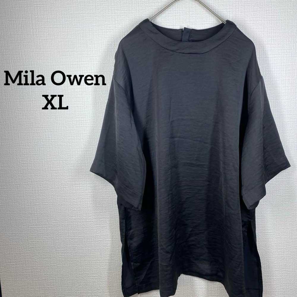 Mira Owen [O] Ladies/T-shirt/Cut and sew/Top/Slit - image 1