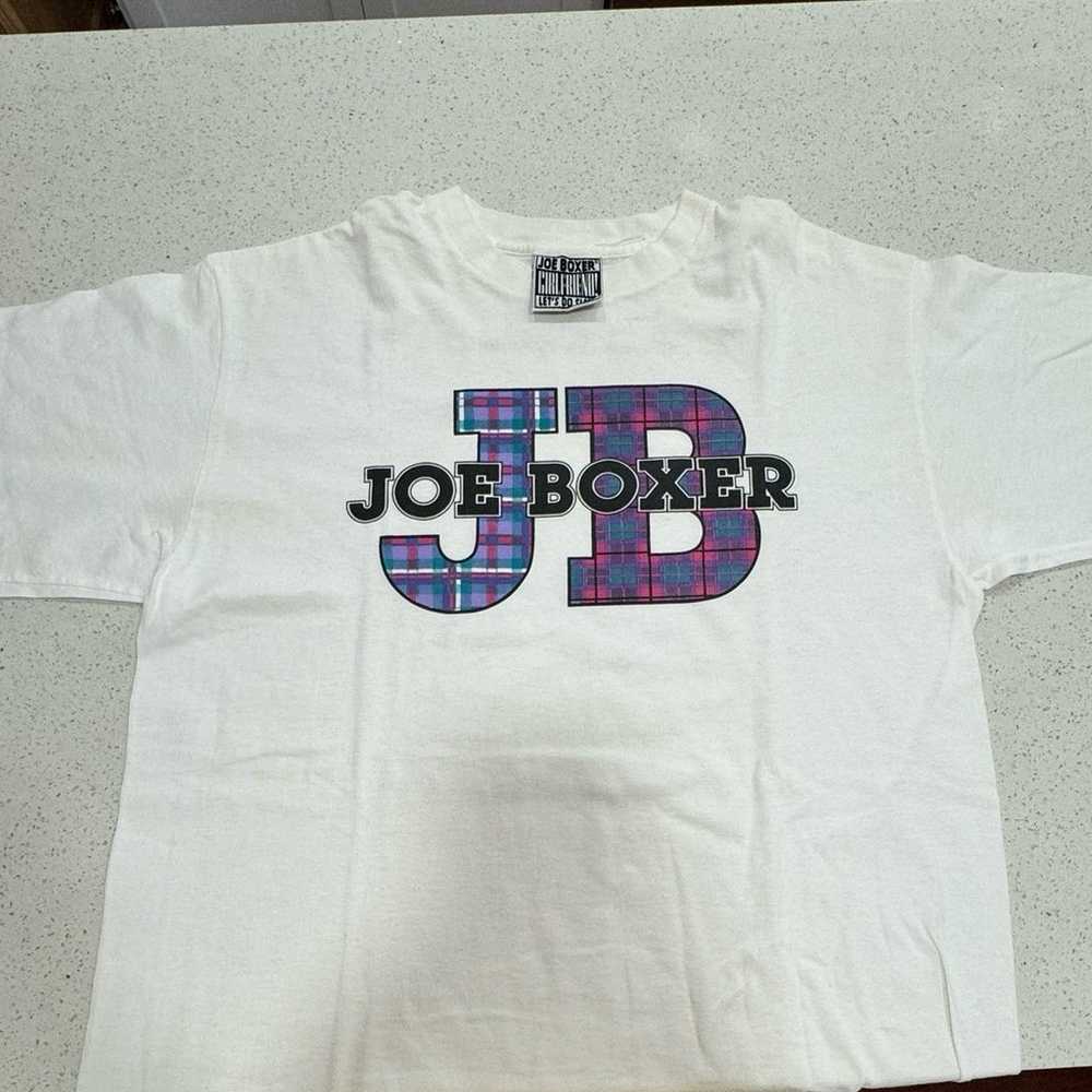 Vintage 90s T Shirt Joe Boxer Single Stitch Size … - image 9