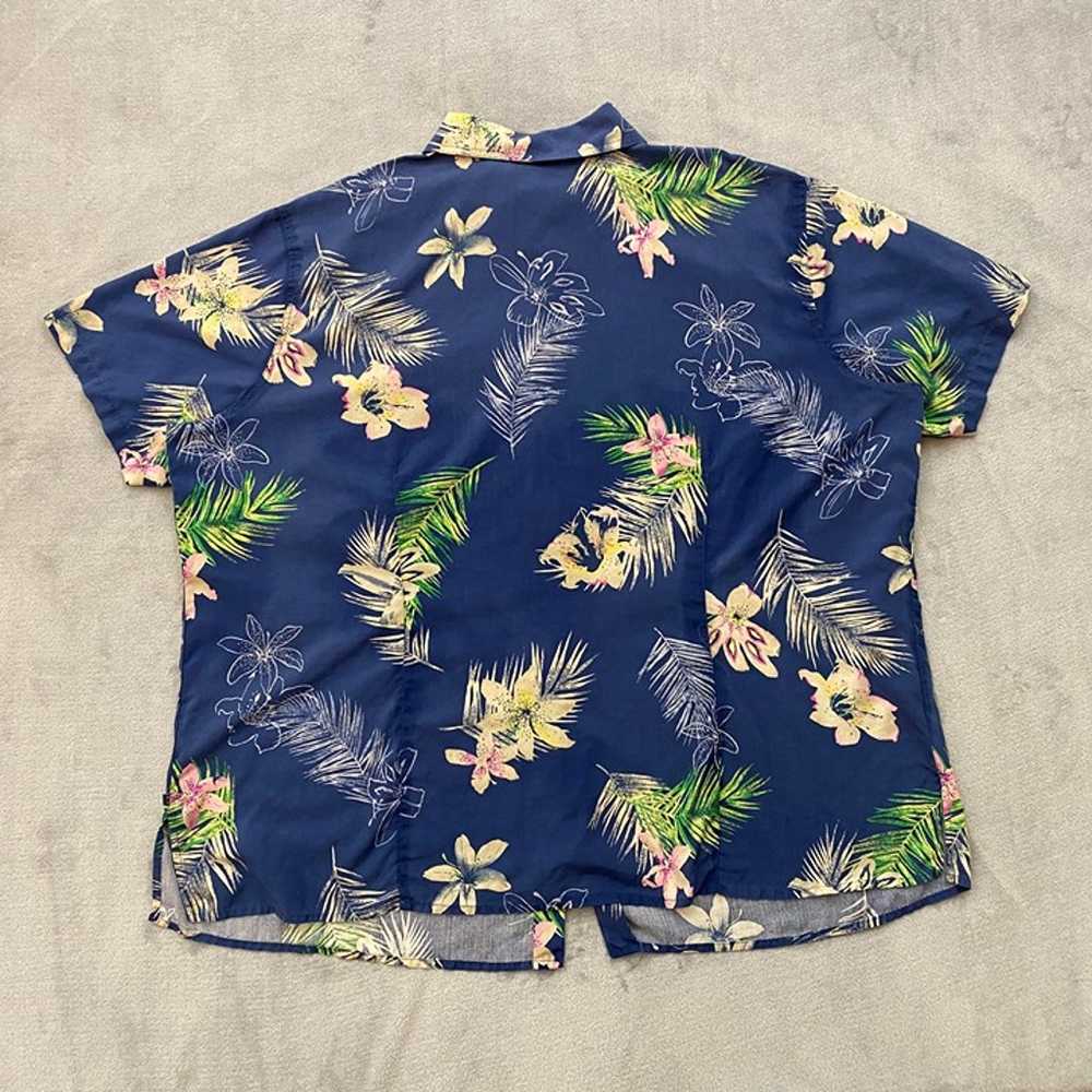 LIZ CLAIBORNE WOMAN Hawaiian Shirt Women Size 22W… - image 8