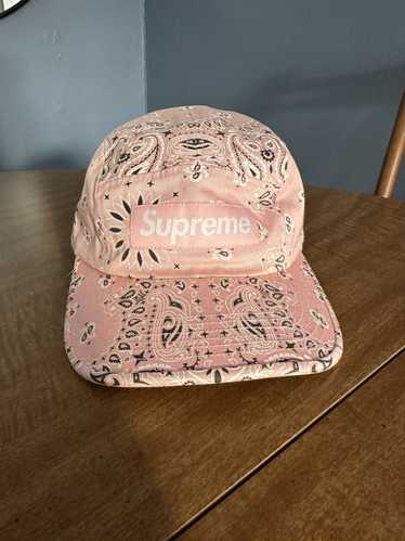 Supreme Pink Paisley Supreme Cap