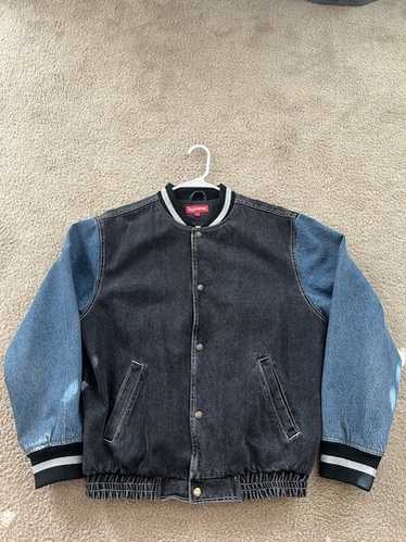 Supreme Denim Varsity JacketシュプリームS 18SS Supreme Denim Varsity JacketシュプリームS 18SS