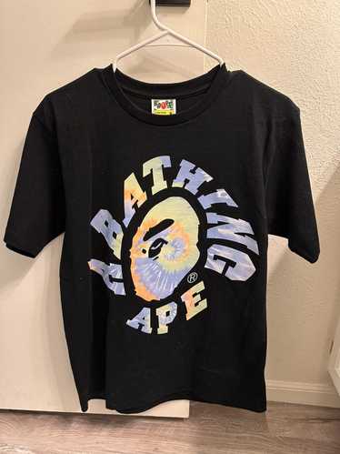 Bape Tie Dye College Tee - image 1