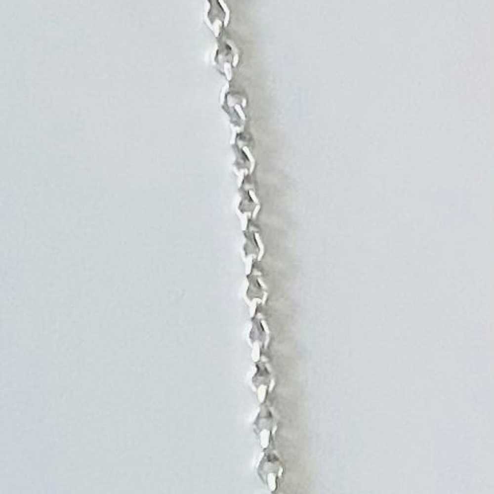 Vintage JC 925 Sterling Silver ROLO CABLE LINK 7”… - image 6