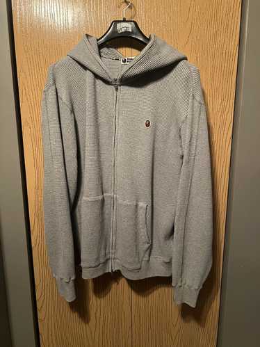 Bape One Point Thermal Full Zip Hoodie