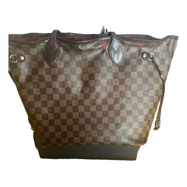 Louis Vuitton Neverfull leather tote