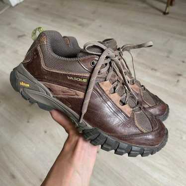 Vasque Brown Leather Chunky Vasque Vibram Hiking U