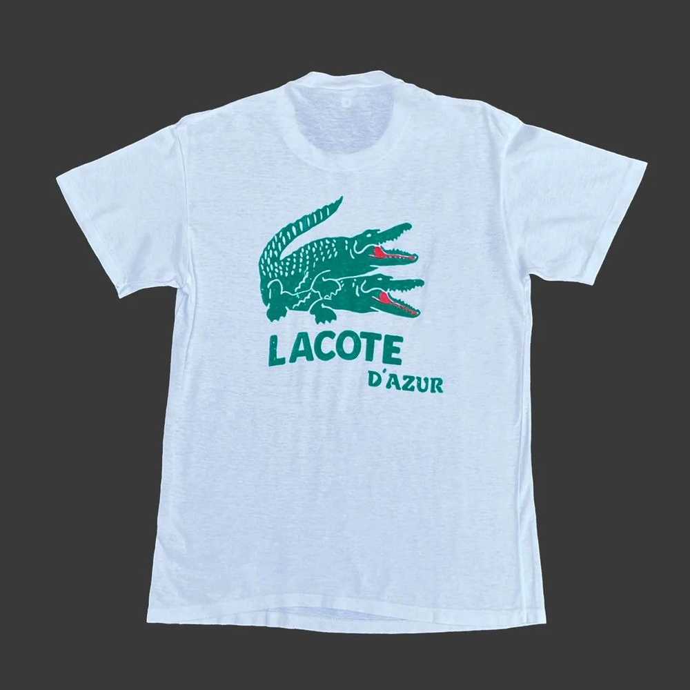 Vintage Lacoste Spoof 1980s Vintage Côte D’Azur J… - image 1