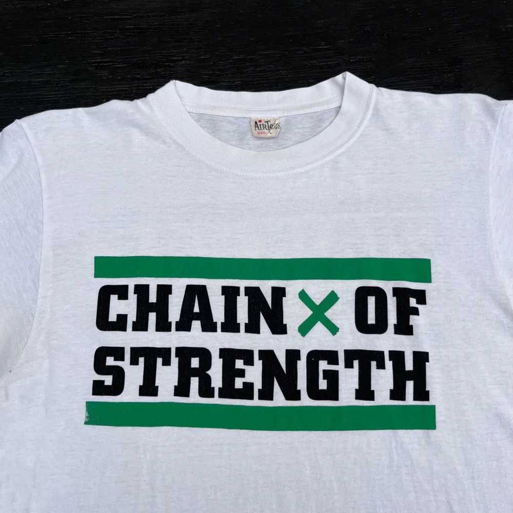 Band Tees × Tour Tee × Vintage Chain of Strength … - image 3