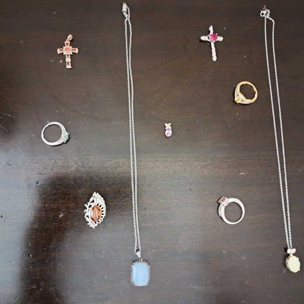 Sterling Silver Jewelry Lot - image 10