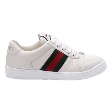 Gucci Screener leather trainers - image 1