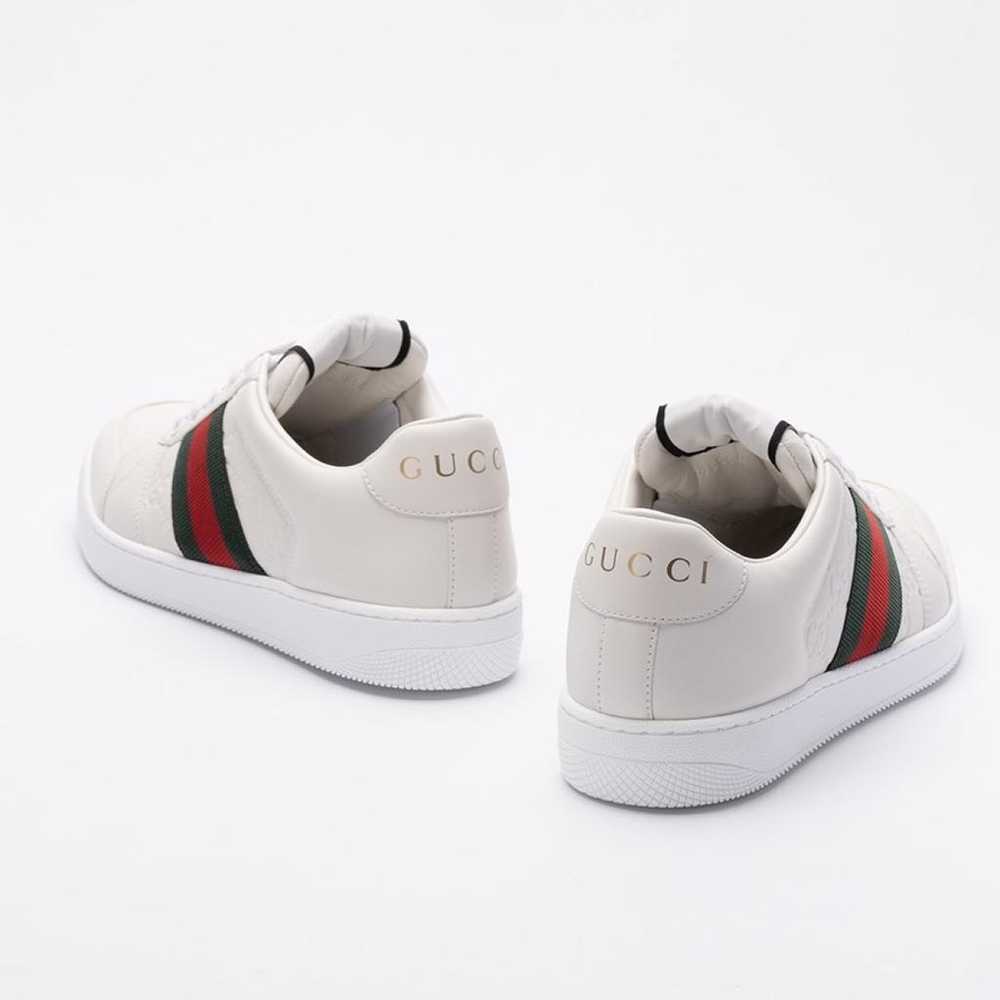 Gucci Screener leather trainers - image 2