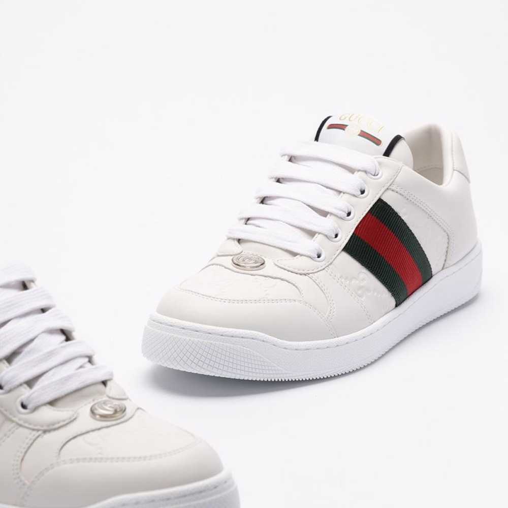 Gucci Screener leather trainers - image 3