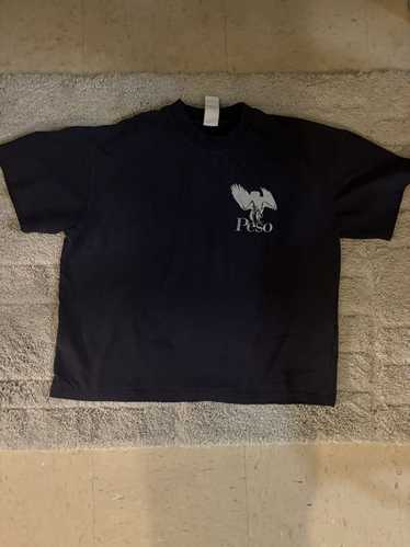 Peso Peso Clothing Skeleton Tee Size Medium Navy B