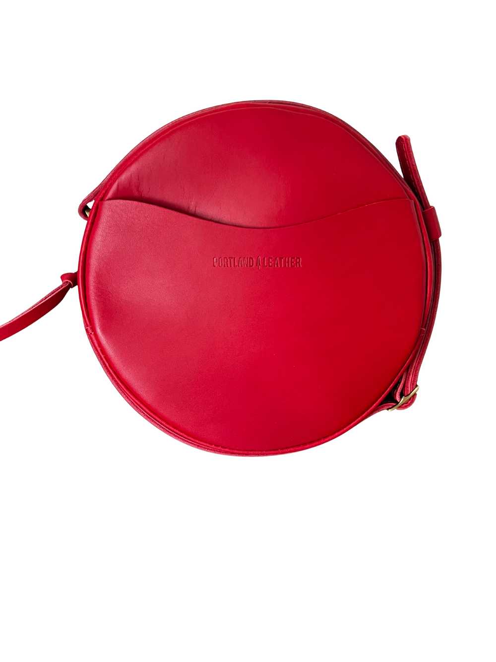 Portland Leather Circle Crossbody - image 3