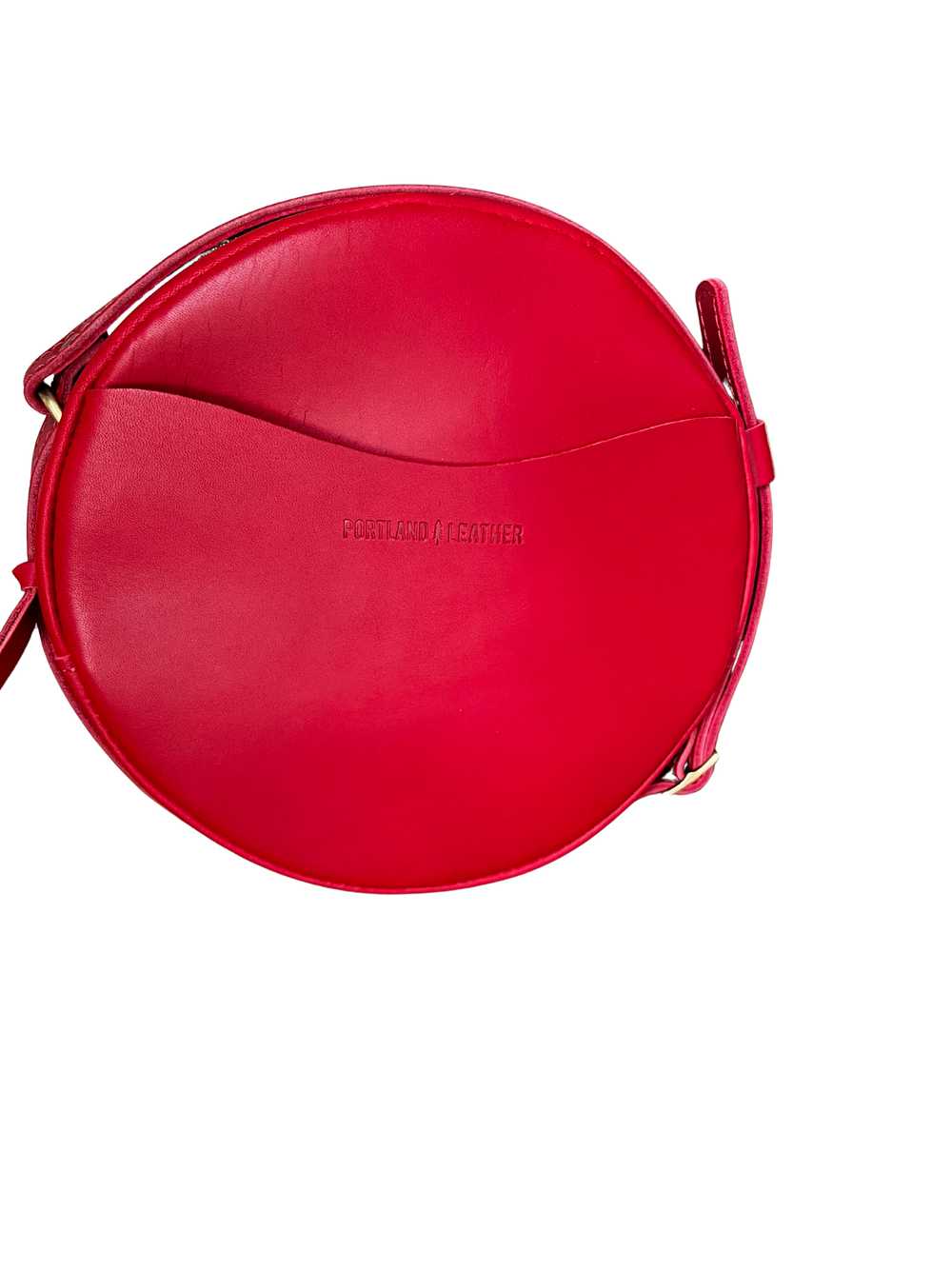 Portland Leather Circle Crossbody - image 4