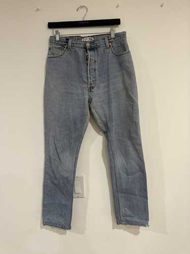 RE/DONE Re/Done Levi’s cropped straight fit denim