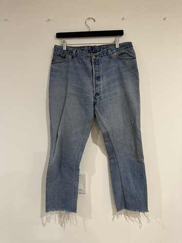 RE/DONE Re/Done Levi’s cropped straight fit denim