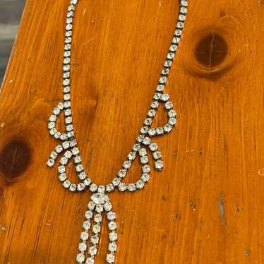 Vintage Crystal Choker Necklace