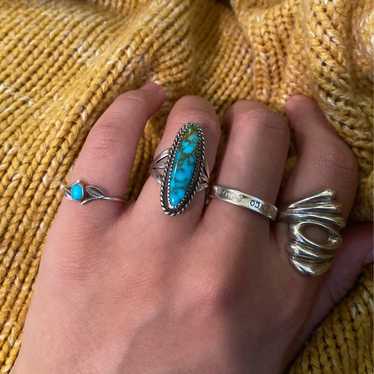 Sterling Vintage Turquoise Ring