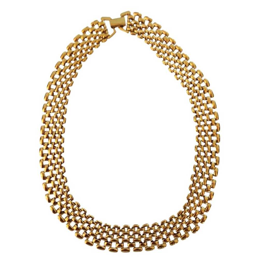 Vintage Napier Pat. Panther Chain Link Choker Nec… - image 2