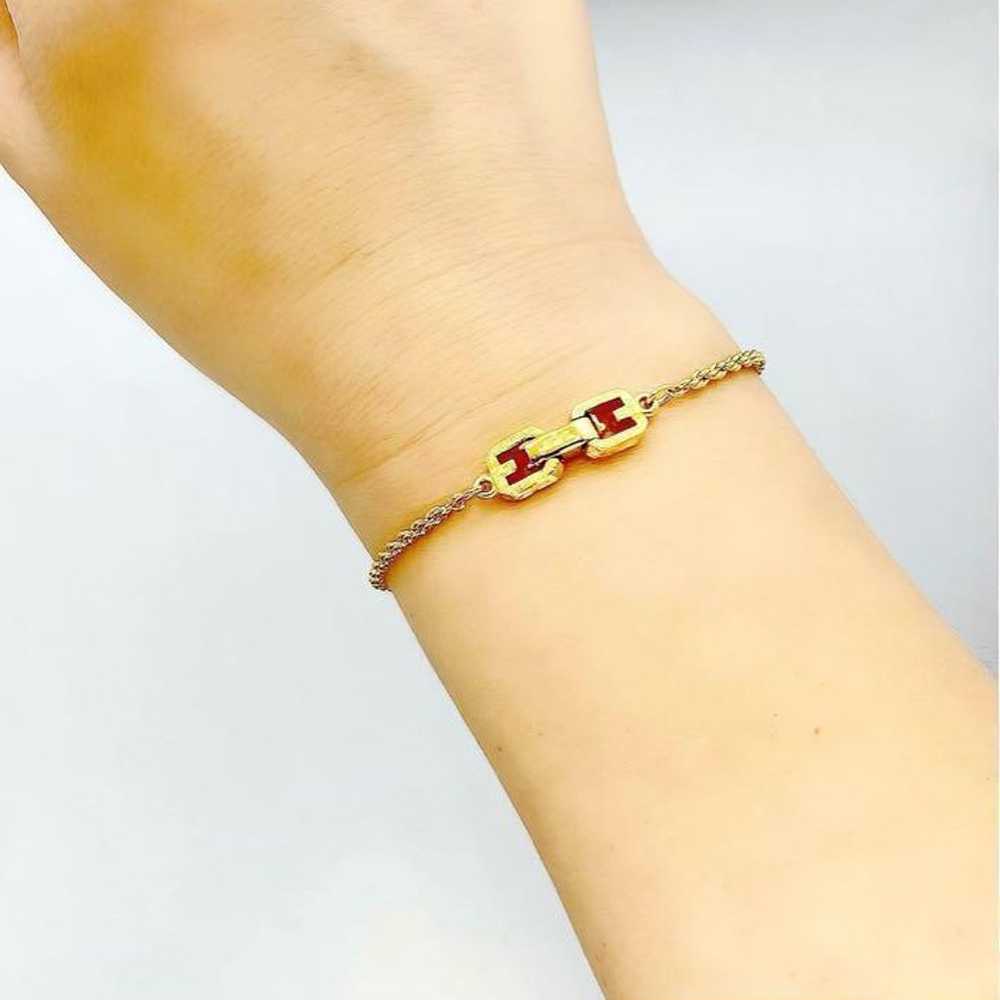 【Excellent condition】Givenchy bracelet screw chai… - image 8