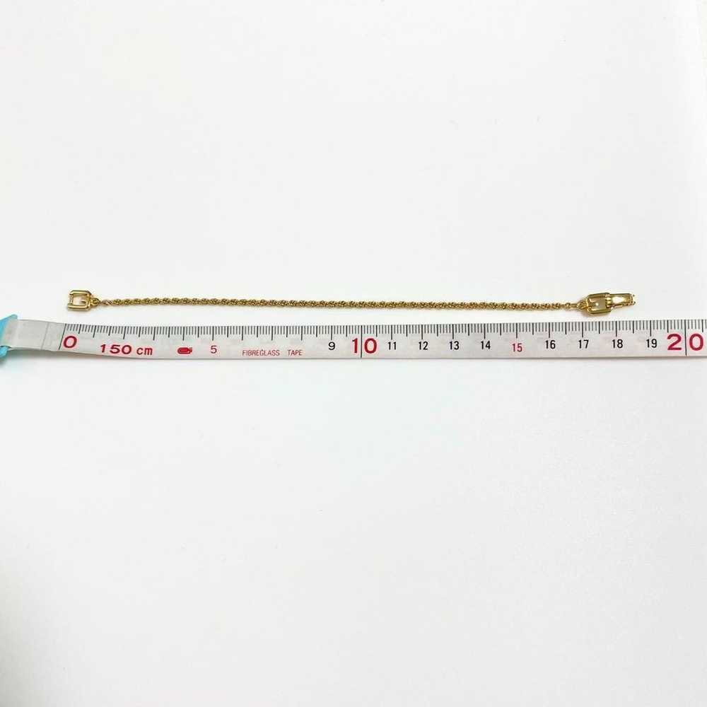 【Excellent condition】Givenchy bracelet screw chai… - image 9