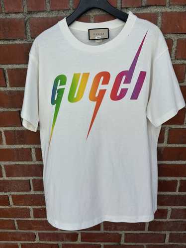 Gucci Gucci multicolor logo tee