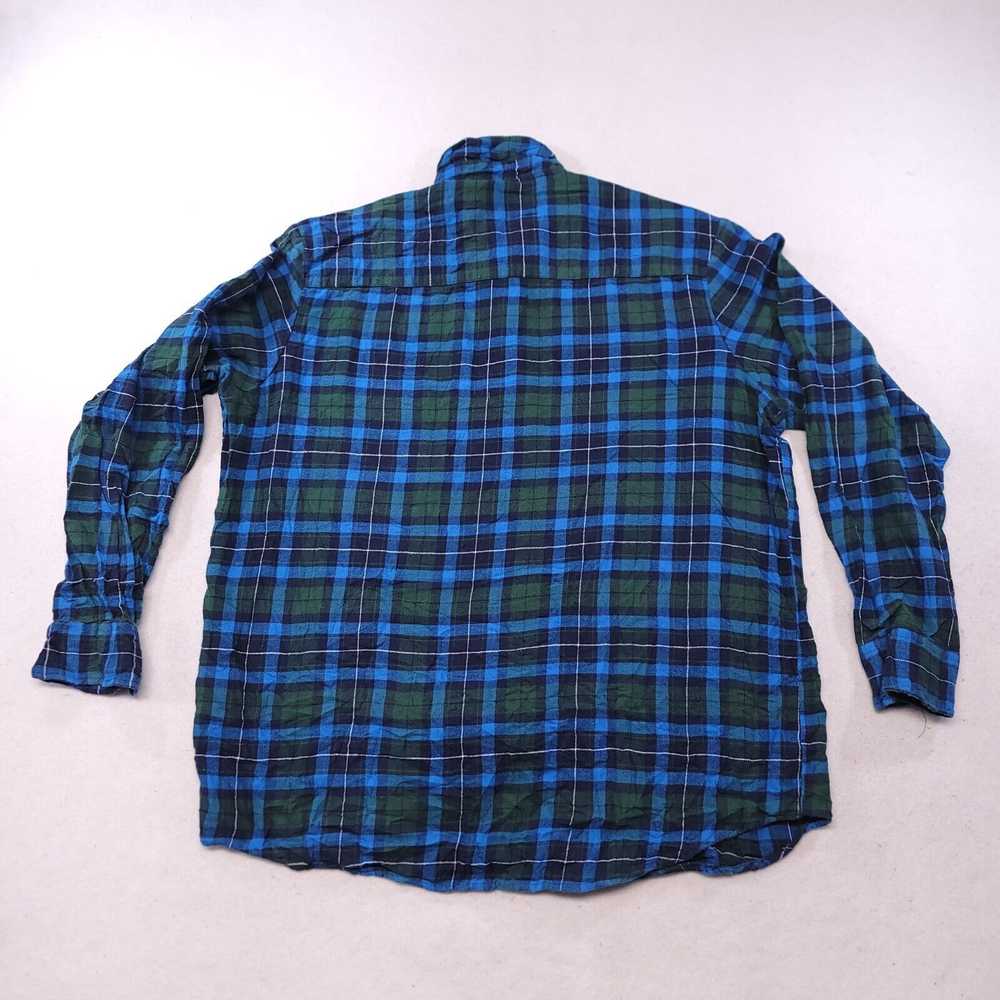 Club Room Club Room Tartan Flannel Shirt Men Size… - image 10