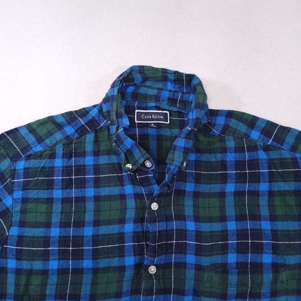 Club Room Club Room Tartan Flannel Shirt Men Size… - image 1