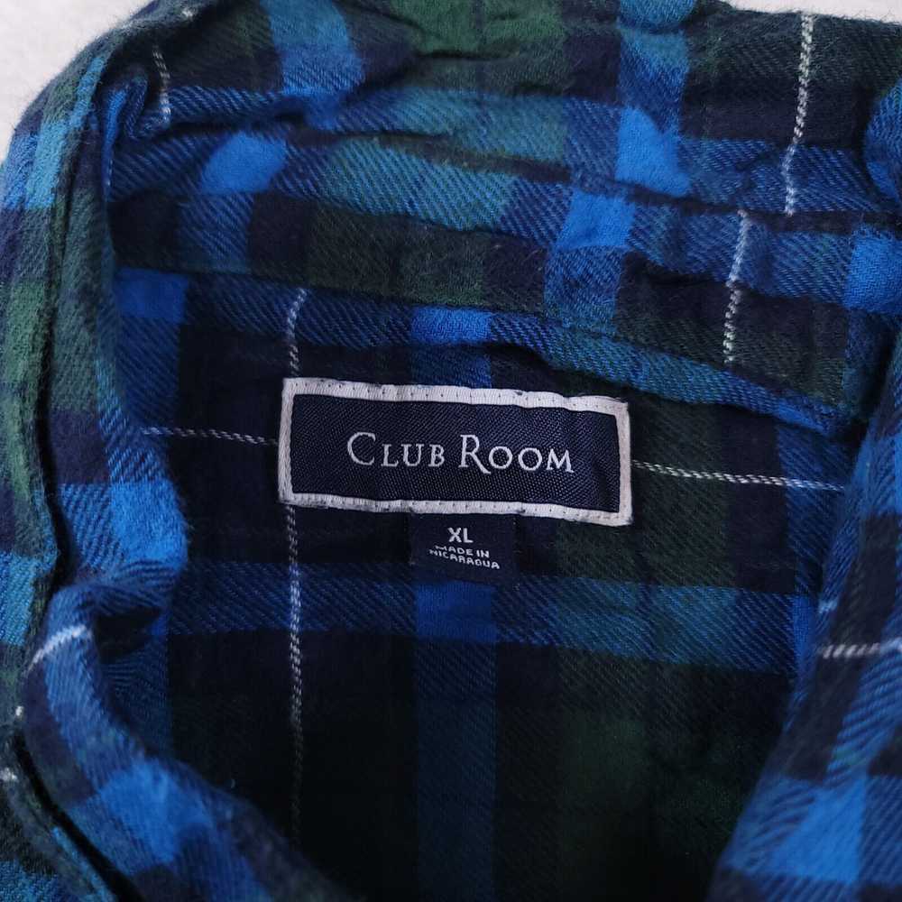 Club Room Club Room Tartan Flannel Shirt Men Size… - image 3