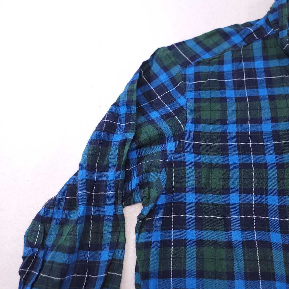 Club Room Club Room Tartan Flannel Shirt Men Size… - image 4