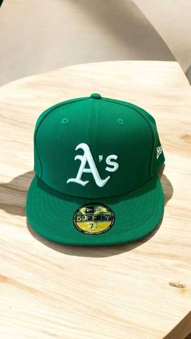 NBA × Streetwear New Era green A”s Oakland athleti