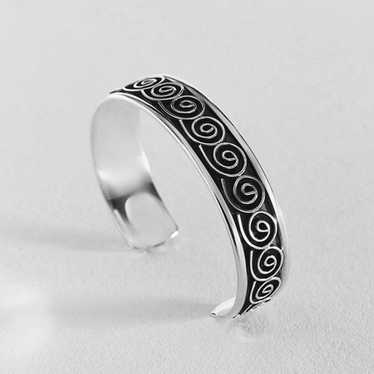 Sterling Silver Cuff (M38) - image 1