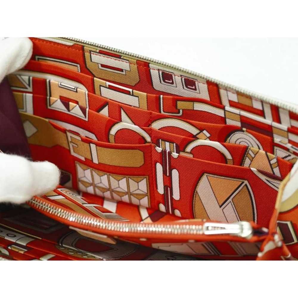 Hermès Leather clutch bag - image 10