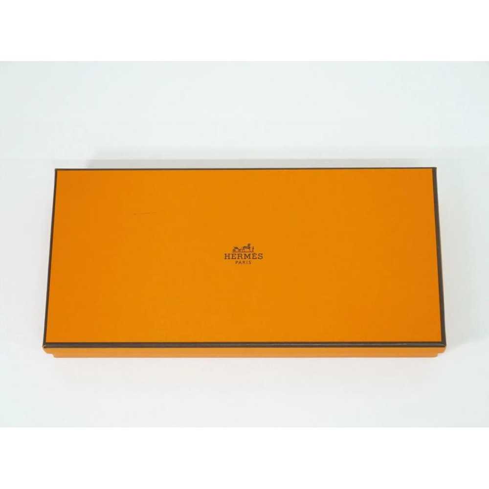 Hermès Leather clutch bag - image 8