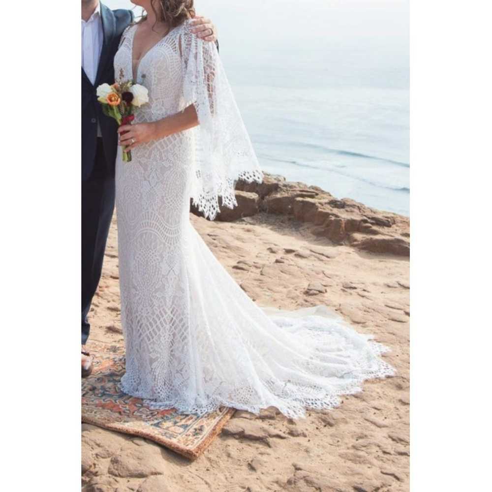 Bhldn Lace maxi dress - image 8