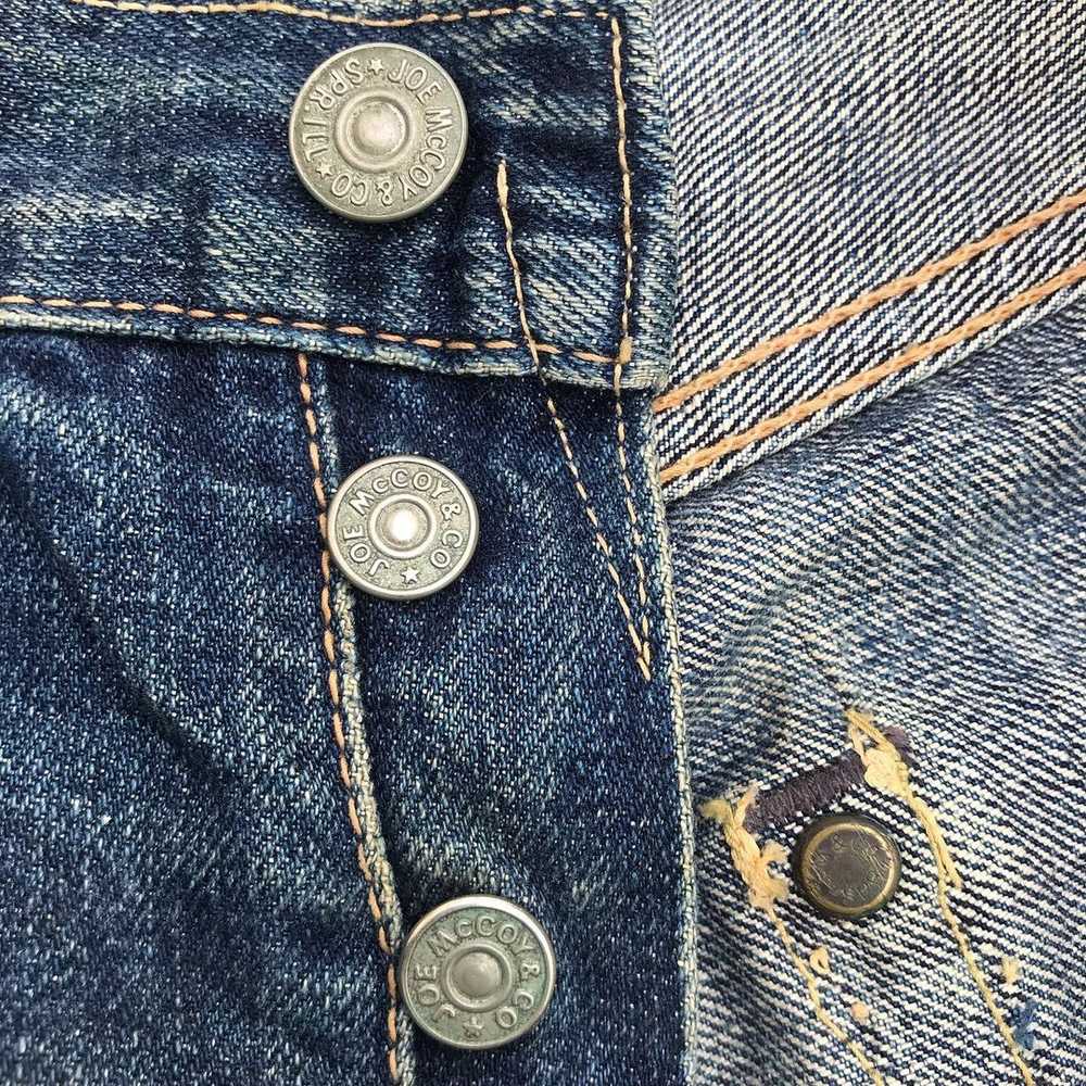 Vintage Joe mc coy & co denim raw selvedge - image 9