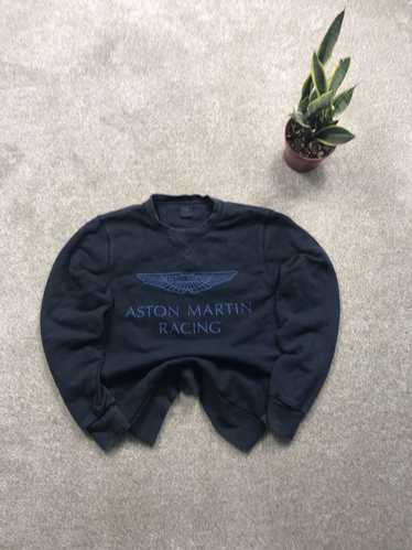 Hackett × Racing × Vintage Aston Martin Navy Sweat