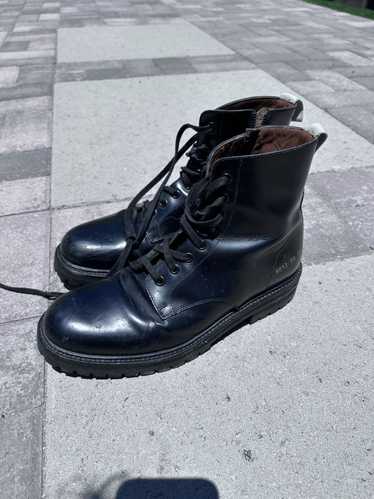 Common Projects Common projects black combat boots